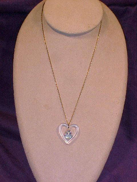 WWI Sweet Heart Necklace Royal Canadian Corps