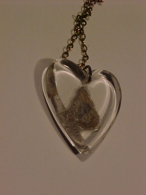 WWI Sweet Heart Necklace Royal Canadian Corps