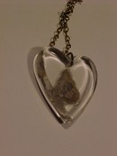 WWI Sweet Heart Necklace Royal Canadian Corps