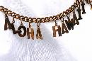 Vintage Hawaii Souvenir Letter Bracelet -Aloha Hawaii