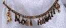 Vintage Hawaii Souvenir Letter Bracelet -Aloha Hawaii