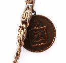 Arthur Murray Ball Room Dance Awards Charm Bracelet , Sterling, Copper and Gold