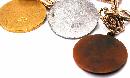 Arthur Murray Ball Room Dance Awards Charm Bracelet , Sterling, Copper and Gold