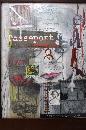 Cambodian Artist Leang Seckon Mixed Media Collage Painting price reduced!