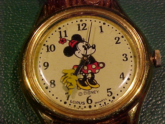 Minnie Mouse Watch Water Resistant for Disney
