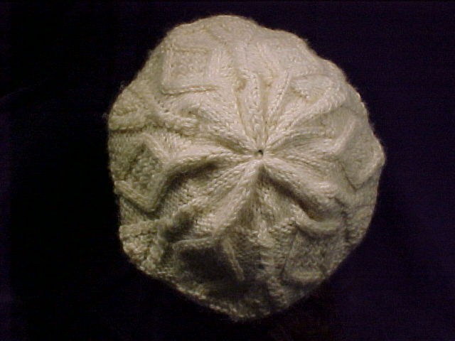 John Malloy Donegal Irish Fisherman Knit Tam, Cap