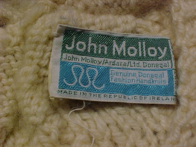John Malloy Donegal Irish Fisherman Knit Tam, Cap