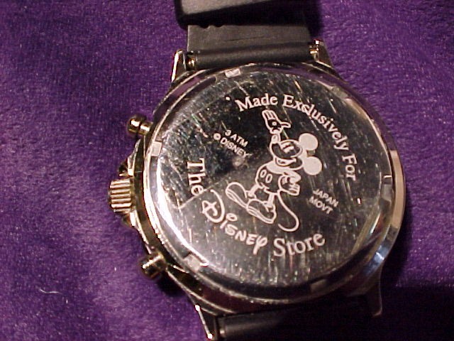 Mickey Mouse Chronograph Watch Unusual Big Face