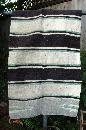 Navajo Wool Rug Hand Woven Double Saddle Blanket