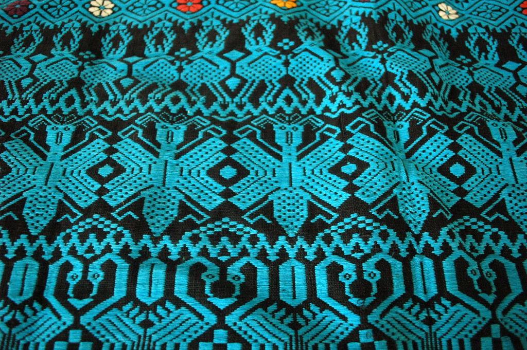 Vintage Guatemalan Hand Woven Fabric