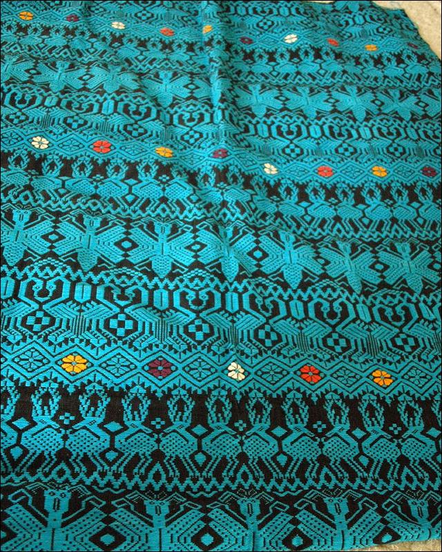 Vintage Guatemalan Hand Woven Fabric