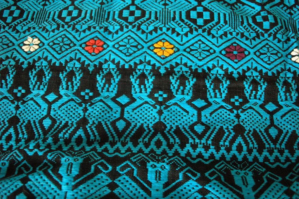 Vintage Guatemalan Hand Woven Fabric
