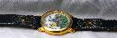Soccer Team Wrist Watch with Rotating Soccer Ball