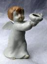 1981 FF FITZ AND FLOYD ANGEL CANDLE HOLDER , MATTE FINISH