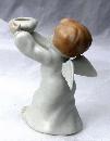 1981 FF FITZ AND FLOYD ANGEL CANDLE HOLDER , MATTE FINISH