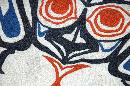 North West Native American Design Hand Hooked Wool Rug