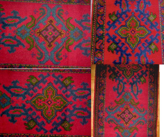 Vintage Oriental Stair Runner Carpet Wool 15ft