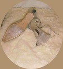 Ann Klein Beige Suede Pumps with Ankle straps 8