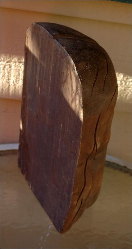 Native American Indian Cedar Wood Carving Man's Face Bust, Totem