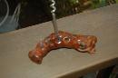 Old Burl Wood Corkscrew Handcrafted