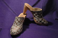 Authentic COACH High Heal CLOGS, SHOES, sz 8