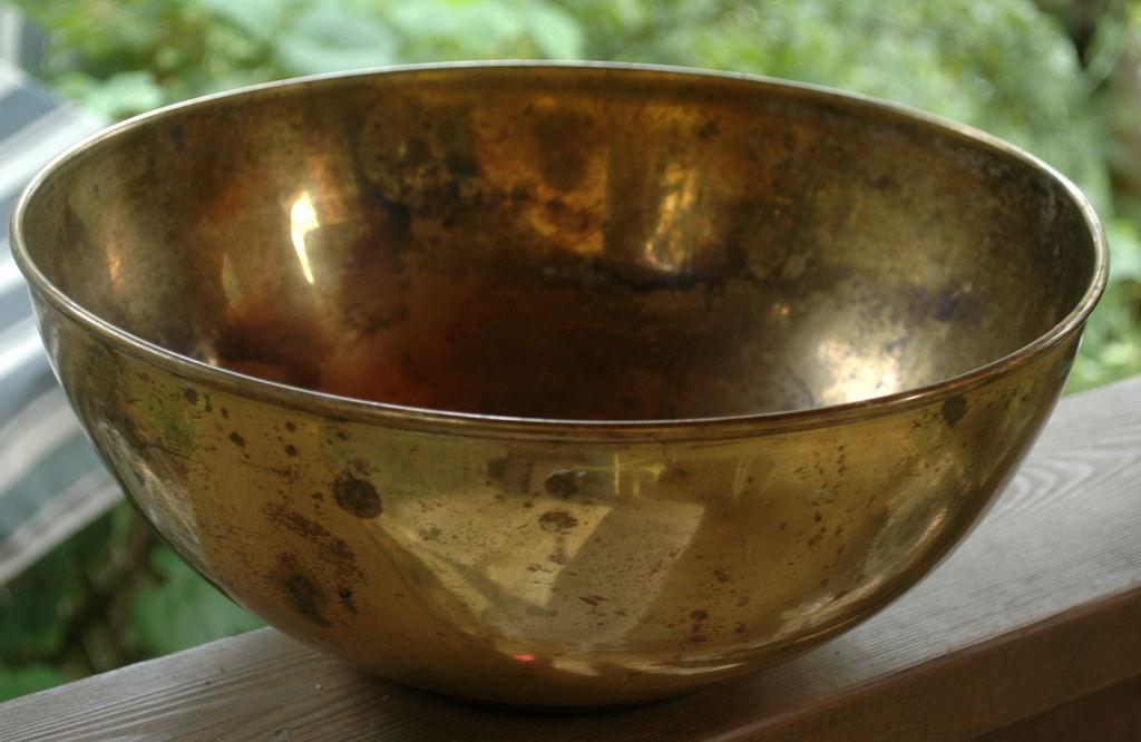 Large Brass Bowl