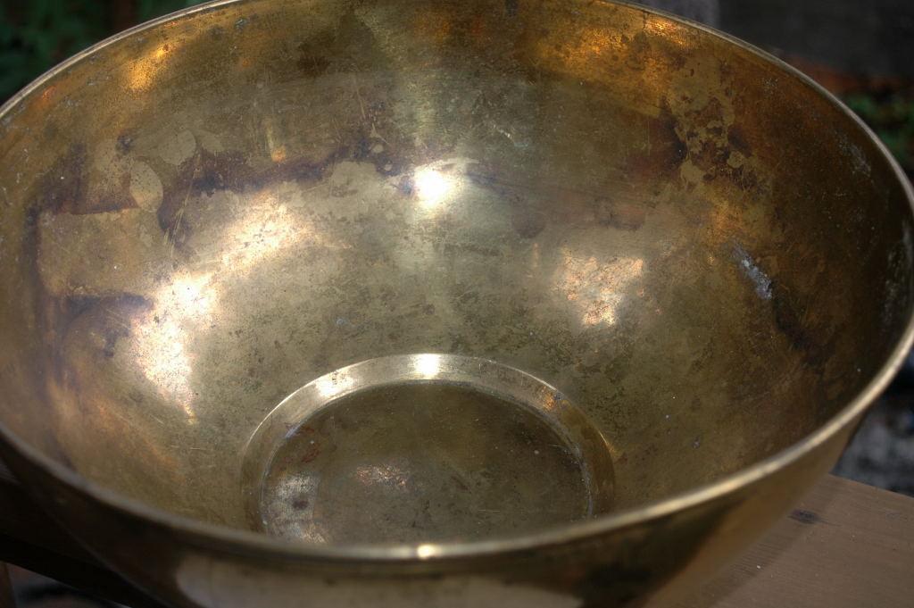 Large Brass Bowl