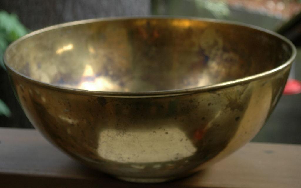 Large Brass Bowl