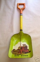 Vintage Tin Litho Ohio Art Shovel