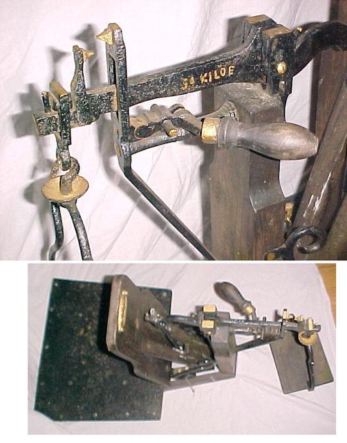 Primitive Anitque Fegal Brunelles Farm Scale