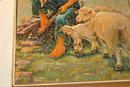 vint Sculputured wood Jigsaw Puzzle Sonny&Sheep