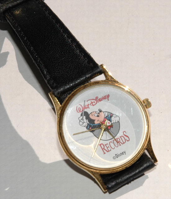 Walt Disney Records Mickey Mouse Promo Watch