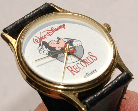 Walt Disney Records Mickey Mouse Promo Watch