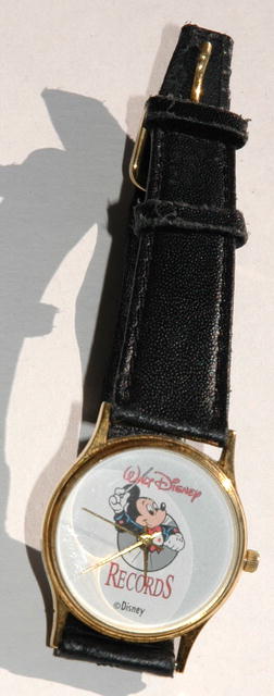 Walt Disney Records Mickey Mouse Promo Watch