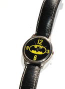1989 Batman Watch by Fossil Black Yellow Face