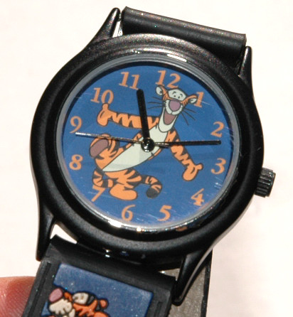 Tigger Watch Blue Dial with contrasting orange