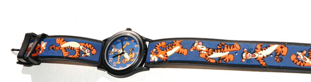 Tigger Watch Blue Dial with contrasting orange