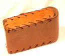 Texas Longhorn Bull Tooled Leather Cigarette Case