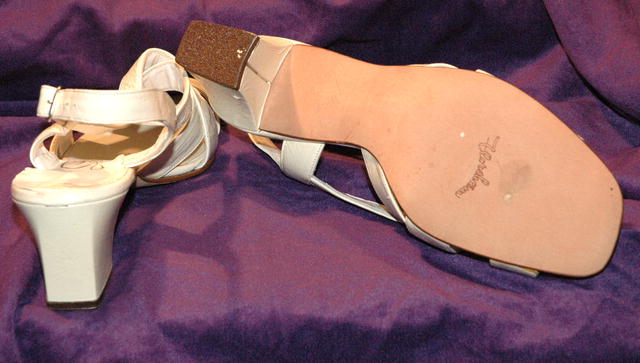 Leather Florsheim Sandals Heals Pumps Retro
