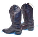 Dark Chocolate Brown Dan Post Cowboy Boots