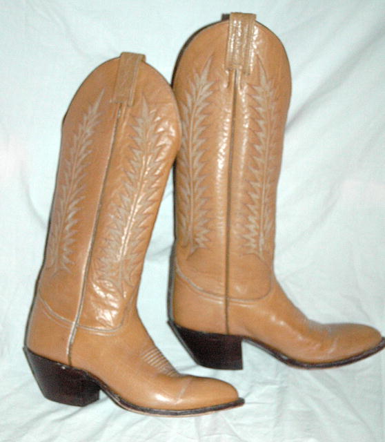 Cafe' Mocha (6Row) Tony Lama Cowgirl Boots 5.5 ** PRICE REDUCED!**