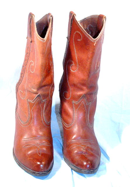 Vintage Western Pee Wee Style Cowgirl Boots sz6