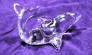 Villeroy & Boch Crystal Glass Dolphin Paper Weight