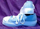 Ladies Powder Blue Converse Jack Purcell Shoes Sneakers sz 6.5