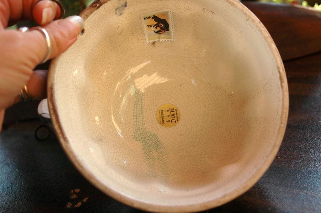 Bassano Italy Hand Painted Ceramic Kitchen Molds Set of 3 Ceramiche ABC