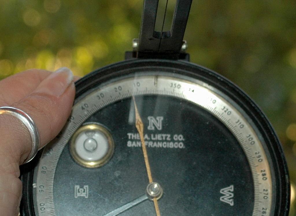 A. Lietz Co. San Fransisco Signal Corps U.S. Army Compass in Leather Case