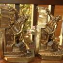 Struggling Librarian Bookends Made in the USA by PM Craftsman