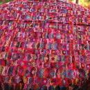 Guatemala Mayan Tzute Carrying Cloth or Table Cloth from the Alta Verapaz Region.