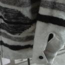 Momostenango Guatemala Wool Hooded Parka, Coat Jacket L