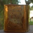 Brass Arabica Coffee Tin